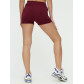 Спортивные шорты женские бордового цвета 3006Bo