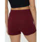 Спортивные шорты женские бордового цвета 3006Bo