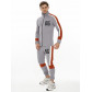 Спортивный костюм трикотажный серого цвета 9156Sr