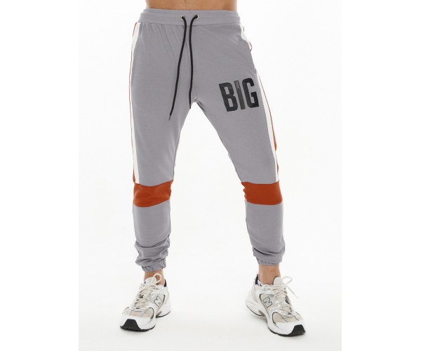 Спортивный костюм трикотажный серого цвета 9156Sr