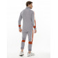 Спортивный костюм трикотажный серого цвета 9156Sr