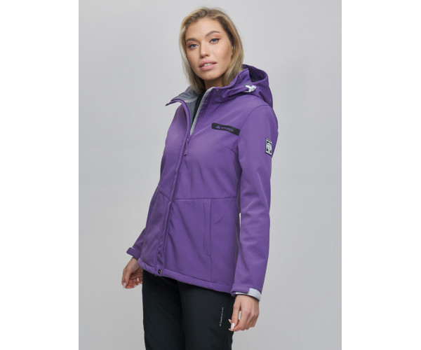 Костюм  женский фиолетового цвета 02034F