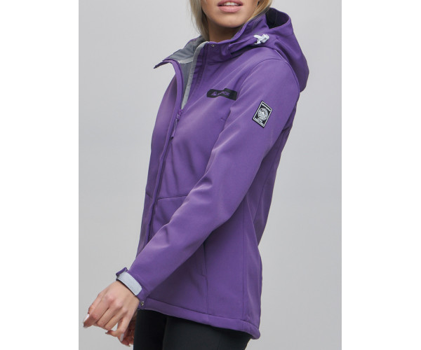 Костюм  женский фиолетового цвета 02034F