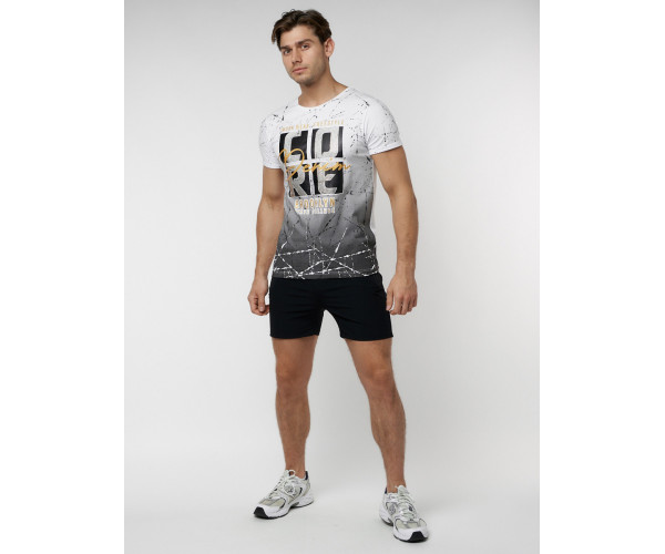 Подростковая футболка белого цвета 220145Bl