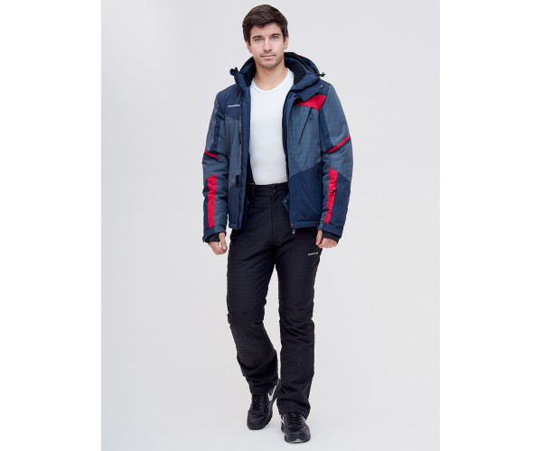 Горнолыжная куртка  темно-синего цвета 2071TS