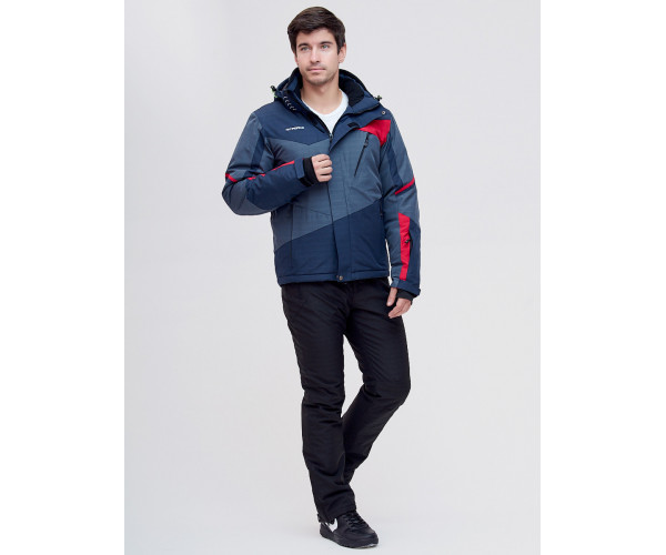 Горнолыжная куртка  темно-синего цвета 2071TS