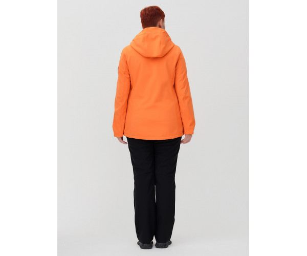 Костюм  bigsize оранжевого цвета 02034-1O