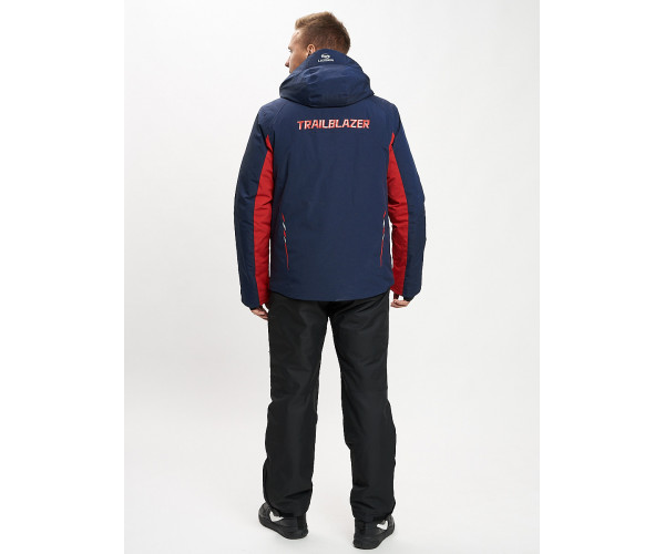 Горнолыжный костюм мужской красного цвета 077012Kr