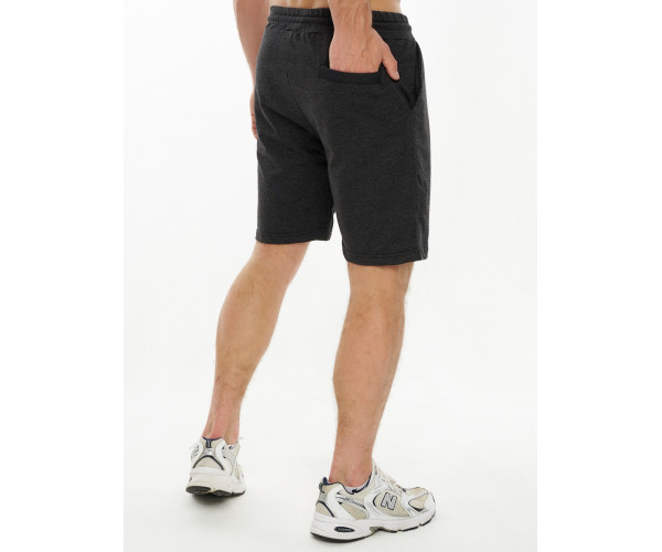 Шорты трикотажные мужские темно-серого цвета 221108TC