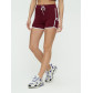 Спортивные шорты женские бордового цвета 3010Bo