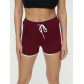 Спортивные шорты женские бордового цвета 3010Bo