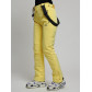 Горнолыжный костюм женский желтого цвета 77039J