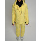 Горнолыжный костюм женский желтого цвета 77039J