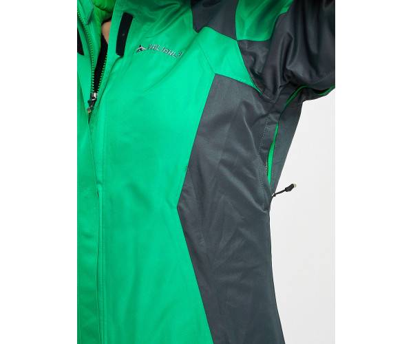 Куртка демисезонная 3 в 1 серого цвета 33213Sr