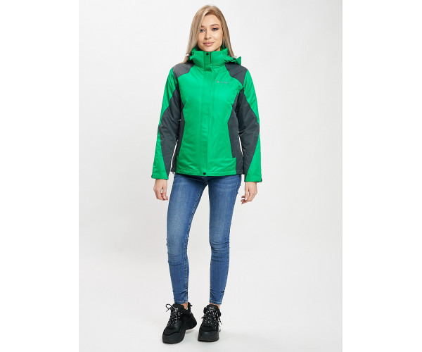 Куртка демисезонная 3 в 1 серого цвета 33213Sr