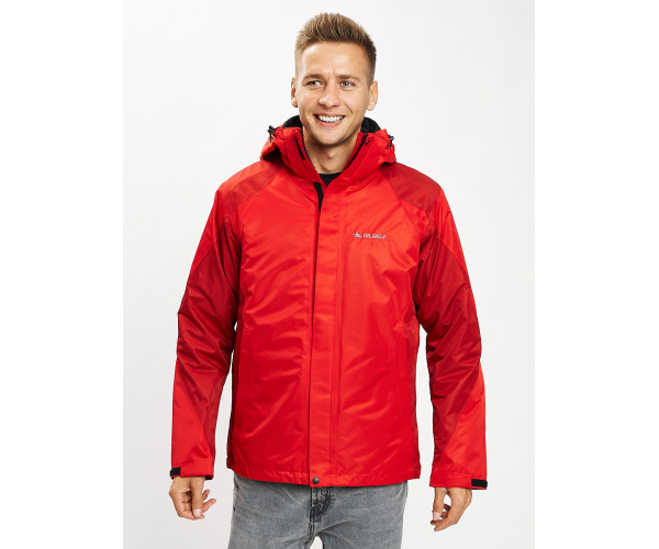 Куртка демисезонная 3 в 1красного цвета 93213Kr