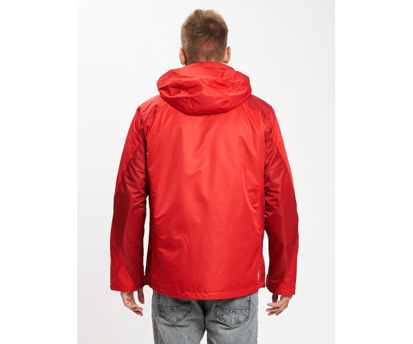 Куртка демисезонная 3 в 1красного цвета 93213Kr