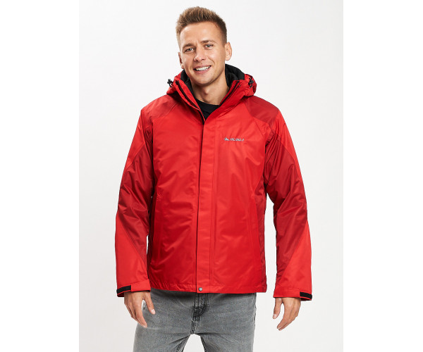 Куртка демисезонная 3 в 1красного цвета 93213Kr