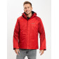 Куртка демисезонная 3 в 1красного цвета 93213Kr