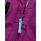 Парка зимняя Valianly для девочки фиолетового цвета 9036F