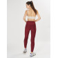 Леггинсы женские бордового цвета 1165Bo