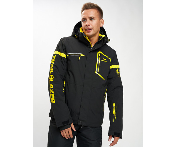 Горнолыжная куртка мужская черного цвета 77014Ch