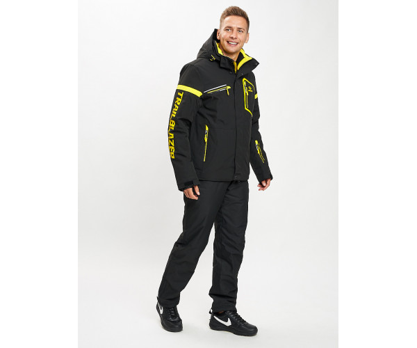 Горнолыжная куртка мужская черного цвета 77014Ch