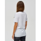 Женские футболки с принтом белого цвета 34004Bl