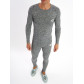 Термобелье мужское серого цвета 2201Sr