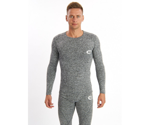 Термобелье мужское серого цвета 2201Sr