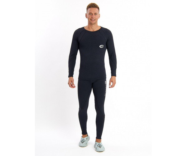 Термобелье мужское темно-синего цвета 2208TS