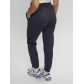 Джоггеры женские на флисе зимние темно-синего цвета 1097TS