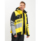 Горнолыжная куртка мужская желтого цвета 77022J