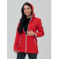 Парка женская  красного цвета 2029Kr