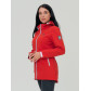 Парка женская  красного цвета 2029Kr