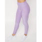 Леггинсы женские фиолетового цвета 22099F