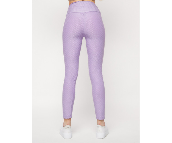 Леггинсы женские фиолетового цвета 22099F