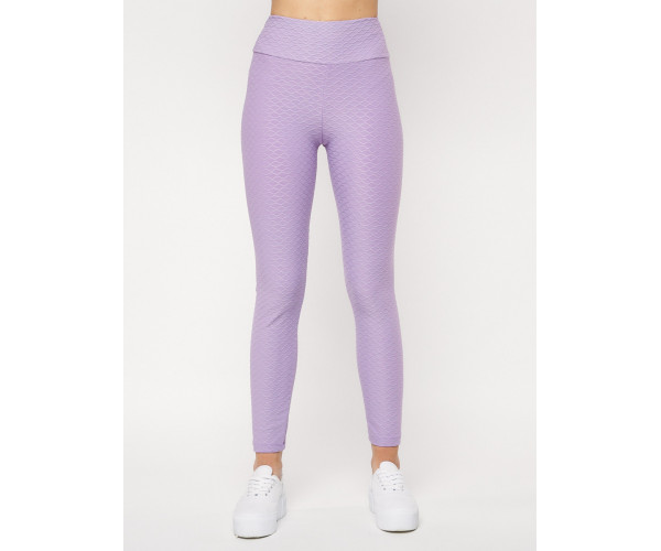 Леггинсы женские фиолетового цвета 22099F