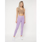 Леггинсы женские фиолетового цвета 22099F