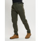 Брюки мужские на флисе зимние цвета хаки 1096Kh