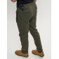 Брюки мужские на флисе зимние цвета хаки 1096Kh