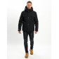 Горнолыжная куртка мужская  черного цвета 2088Ch
