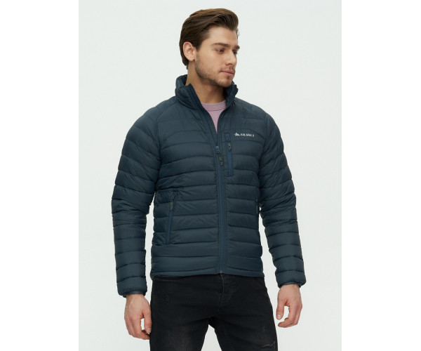 Пуховик еврозима Valianly синего цвета 92104S