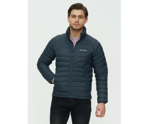 Пуховик еврозима Valianly синего цвета 92104S