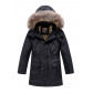 Парка зимняя Valianly для мальчика черного цвета 9037Ch