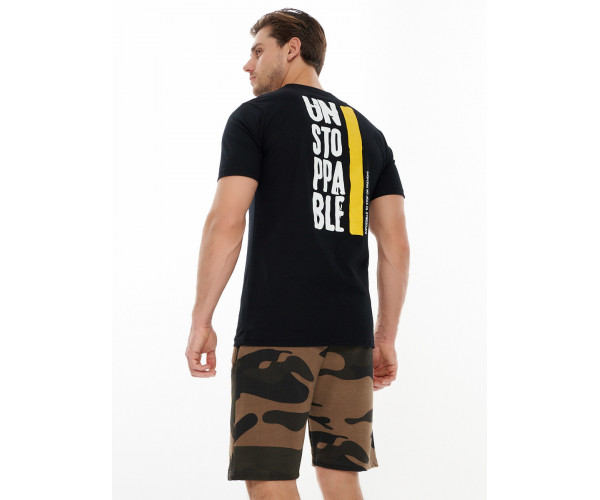 Костюм шорты и футболка камуфляж цвета 223021Kf