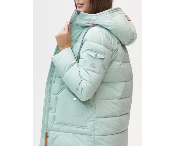 Куртка зимняя  бирюзового цвета 2080Br