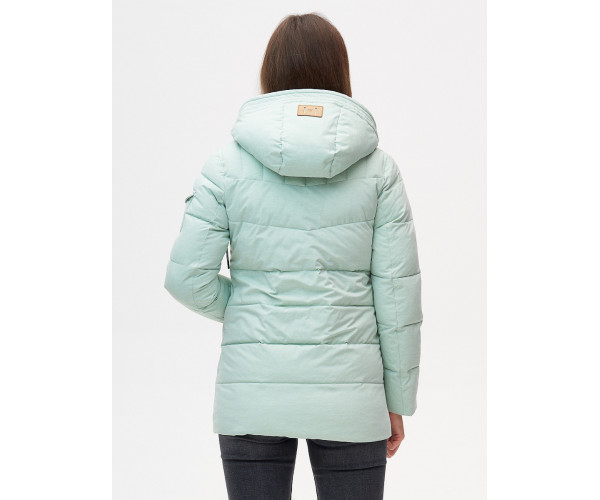 Куртка зимняя  бирюзового цвета 2080Br