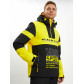 Горнолыжная куртка анорак мужская желтого цвета 77024J