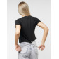 Топ футболка женская черного цвета 76014Ch